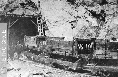 La mine Bell à Thetford Mines dans les Cantons de l'Est