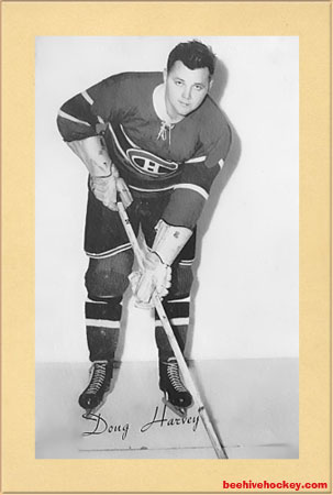 Doug Harvey, hockeyeur