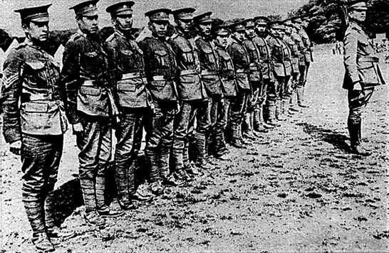 Régiment Mohawk lors de la Première guerre mondiale