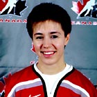 Nancy Drolet, membre de l'équipe nationale de hockey féminin depuis 1992