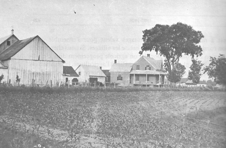 Une ferme dans la région de Joliette en 1925