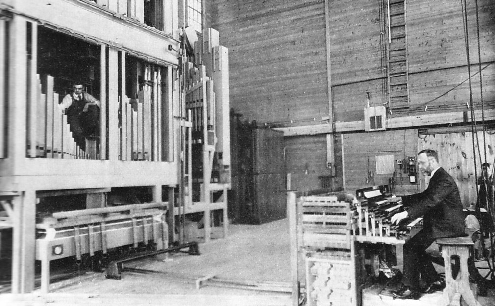 L'usine de frabrication d'orgues des frères Casavant