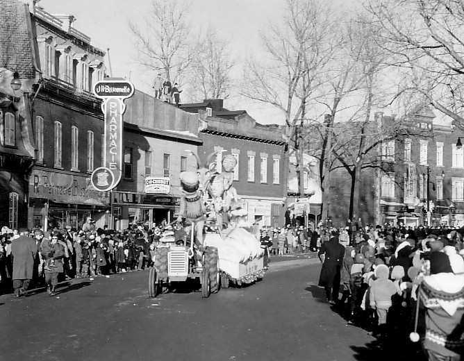 La parade du Carnaval dans les rues de la ville de Québec