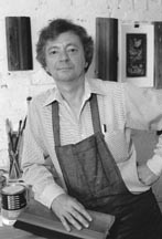 Roland Giguère, fondateur des Éditions Erta, peintre, graveur et poète