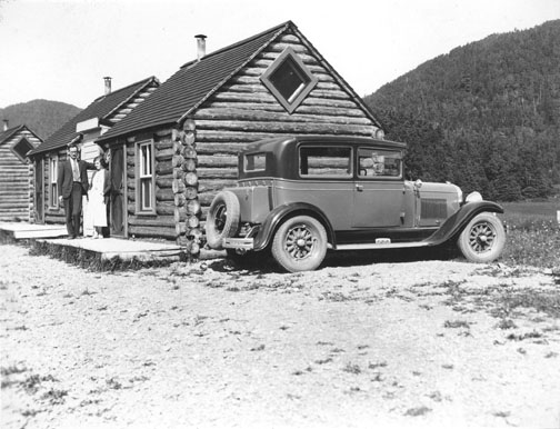 Chalet en Gaspésie au début des années 1900