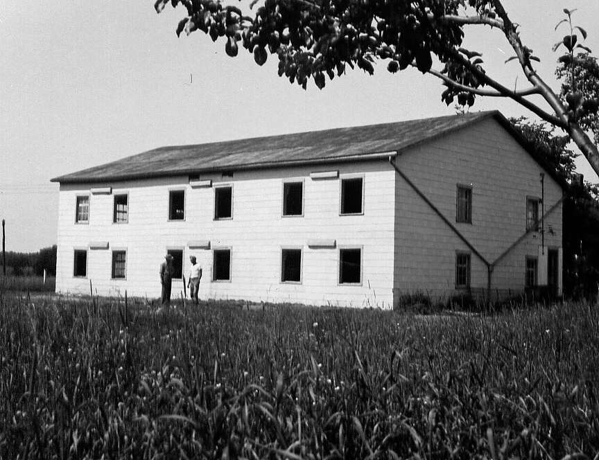 Un couvoir à St-Hyacinthe lors d'un reportage sur l'industrie avicole en 1947