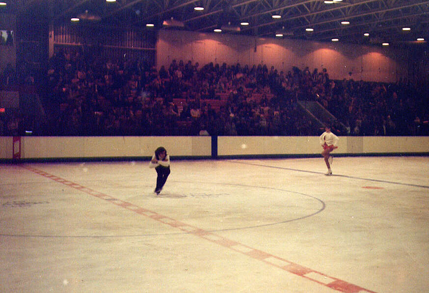 Jeux d'hiver du Québec à Montréal: patinage artistique, 1972
