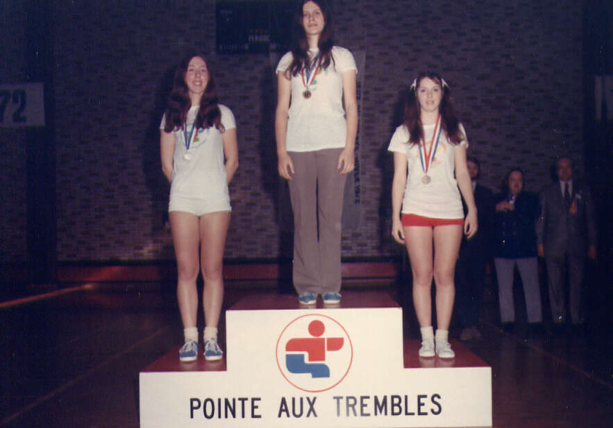 Médaillées des Jeux d'hiver du Québec à Montréal en 1972