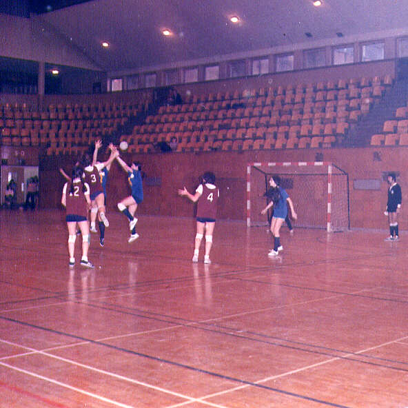 Handball aux Jeux d'hiver du Québec à Montréal, 1972