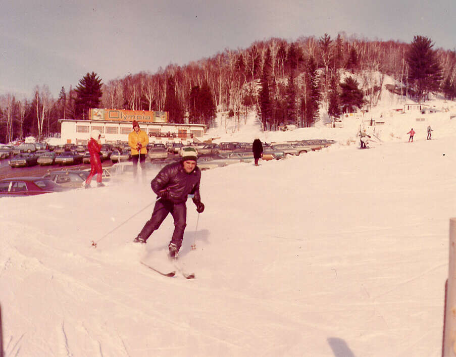 Ski alpin au mont Olympia dans le Piedmont, 1972