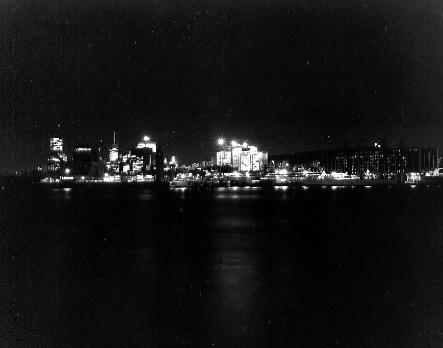 La ville de Montréal la nuit, 1974