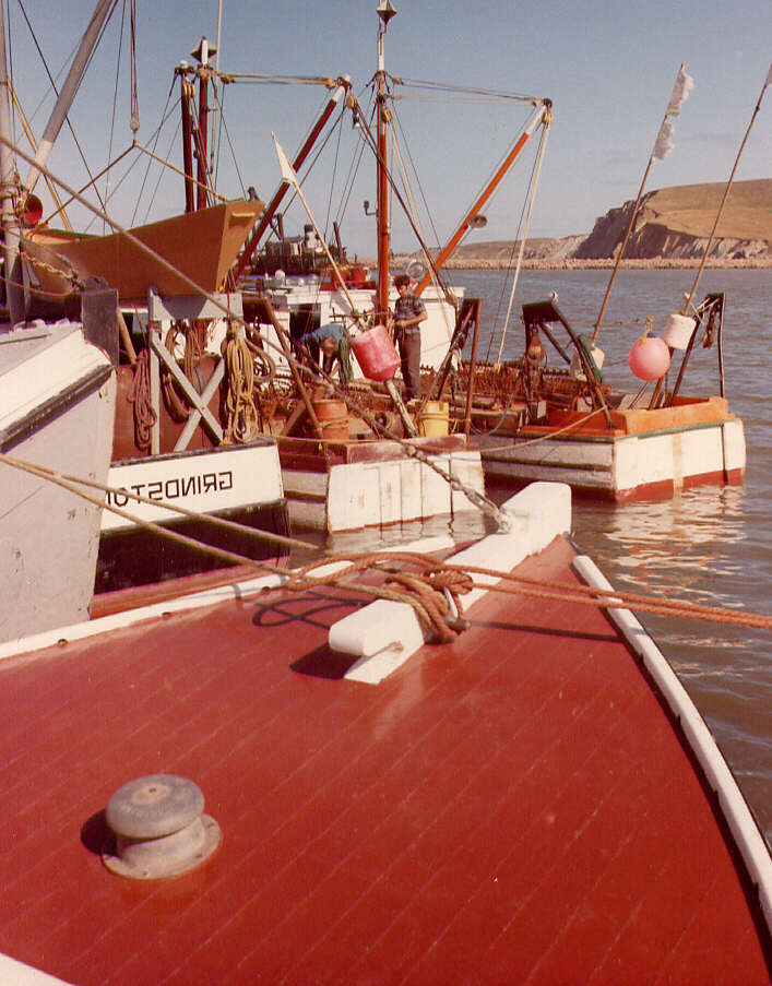 Bateaux de pêche aux Îles de la Madeleine, 1975