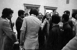 Visite de la délégation des représentants de la Corporation du film de la République populaire de Chine à la DGCA, Montréal, 1976