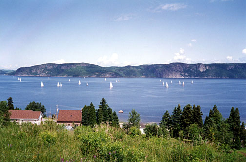 Course de voiliers entre La Baie et Anse-Saint-Jean