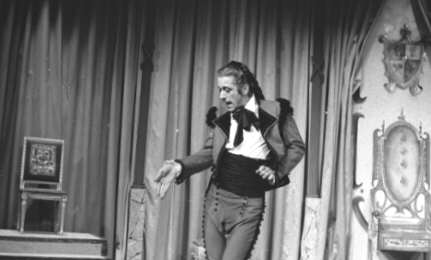 Le comédien Albert Milaire dans la pièce «Le mariage de Figaro» de Beaumarchais, présentée au TNM