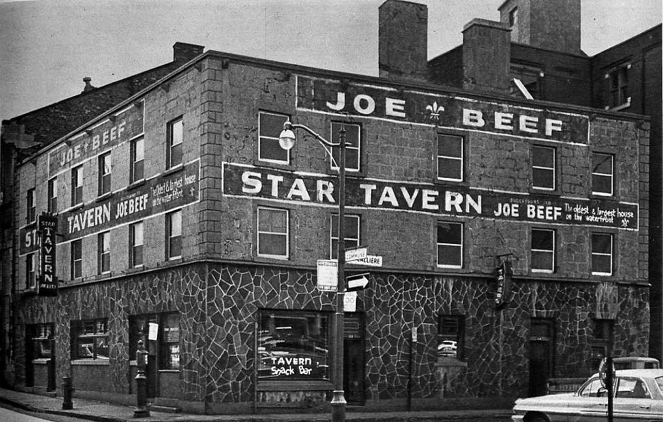 La taverne Joe Beef dans le Vieux-Montréal