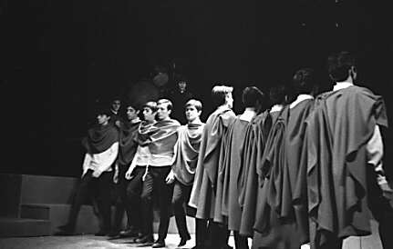 Une scène de la pièce «L'exécution» de Marie-Claire Blais, présentée au théâtre Le Rideau vert