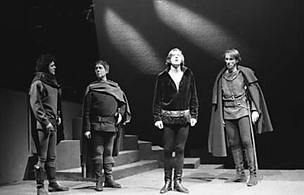 Une scène de la pièce «Hamlet» de W. Shakespeare, présentée au TNM