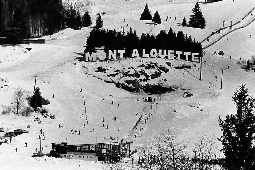 Ski alpin au Mont Alouette